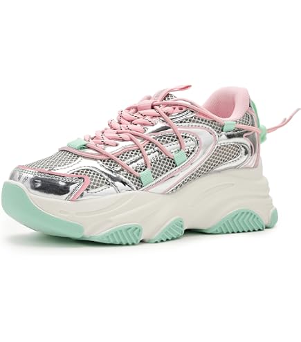 Amazon.com | Steve Madden Girl's Key Sneaker, Mint Multi, 13